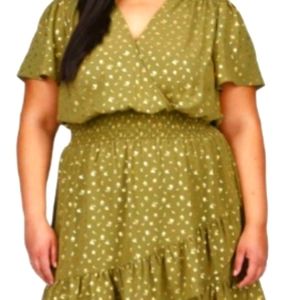 OX MKors dress Olive green